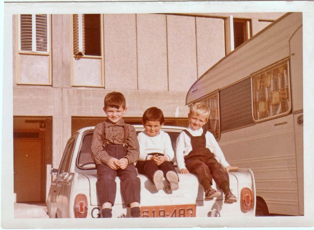 Aga und zwei Freunde 1969